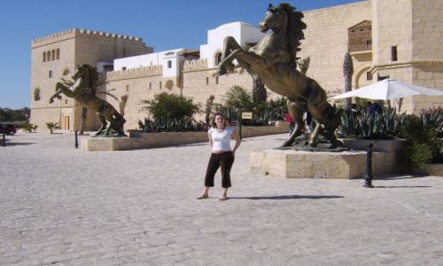 Zdjęcie TUNEZJA / Hamamed / gdzies w mieście / przed Mediną