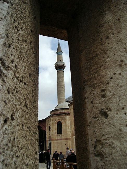 Zdjęcia: Konya, Mauzoleum Mevlany, Wyżyna Osmańska, Minaret, TURCJA Zdjęcia: Konya, Mauzoleum Mevlany, Wyżyna Osmańska, Minaret, TURCJA