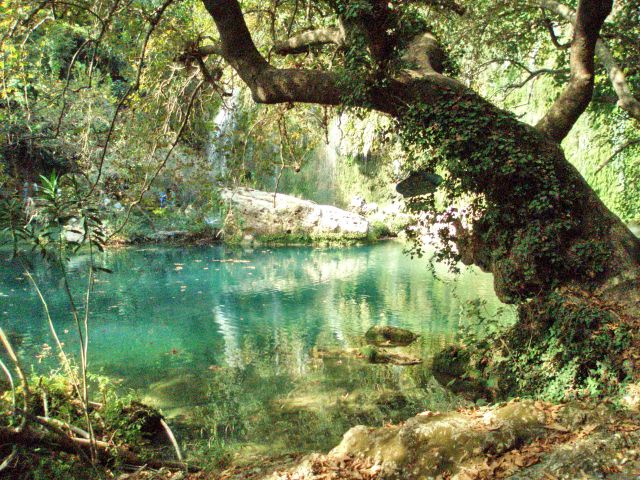Zdjęcia: nieopodal Side, Riviera Turecka, wodospad, TURCJA Zdjęcia: nieopodal Side, Riviera Turecka, wodospad, TURCJA
