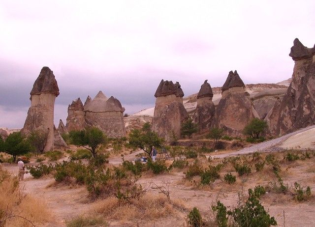 Zdjęcia: Kapadocja, Anatolia Turecka, "grzybkowy" krajobraz, TURCJA Zdjęcia: Kapadocja, Anatolia Turecka, "grzybkowy" krajobraz, TURCJA