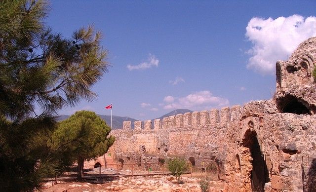 Zdjęcia: Alanya, Riwiera Turecka, Alanya Kalesi – seldżucka twierdza z XIII wieku, TURCJA Zdjęcia: Alanya, Riwiera Turecka, Alanya Kalesi – seldżucka twierdza z XIII wieku, TURCJA