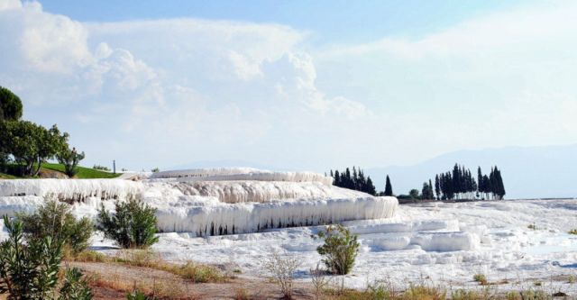 Zdjęcia: Pamukkale, ni to śnieg, ni to...., TURCJA Zdjęcia: Pamukkale, ni to śnieg, ni to...., TURCJA