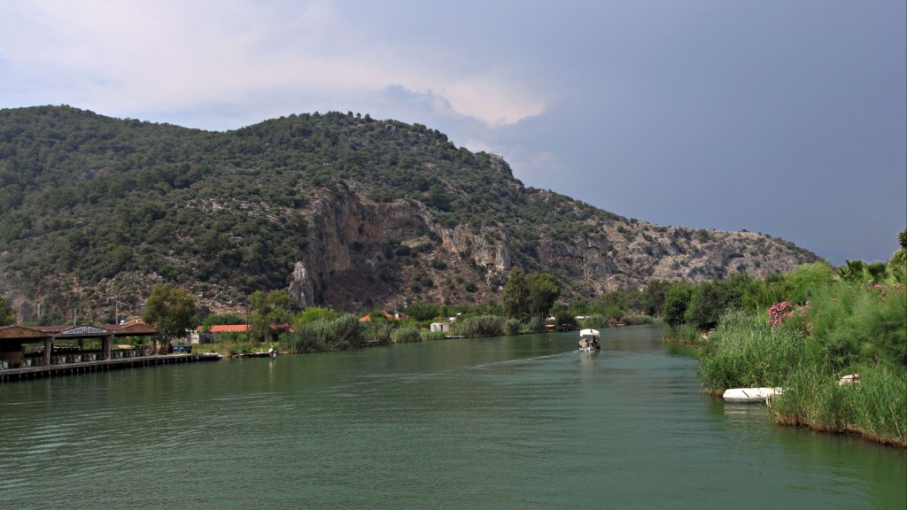Zdjęcia: Dolina rzeki Daylan., Azja mniejsza., Wioska u brzegu rzeki Dalyan., TURCJA Zdjęcia: Dolina rzeki Daylan., Azja mniejsza., Wioska u brzegu rzeki Dalyan., TURCJA