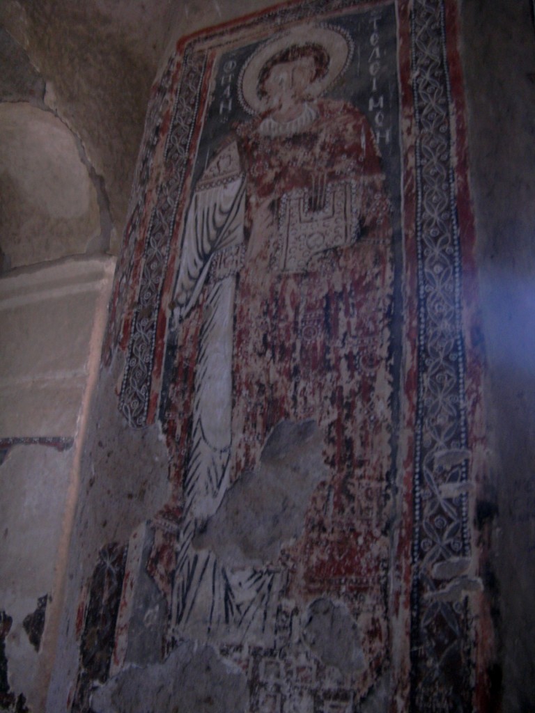 Zdjęcia: dolina Goreme, Z kapadockiej kaplicy 6, TURCJA Zdjęcia: dolina Goreme, Z kapadockiej kaplicy 6, TURCJA
