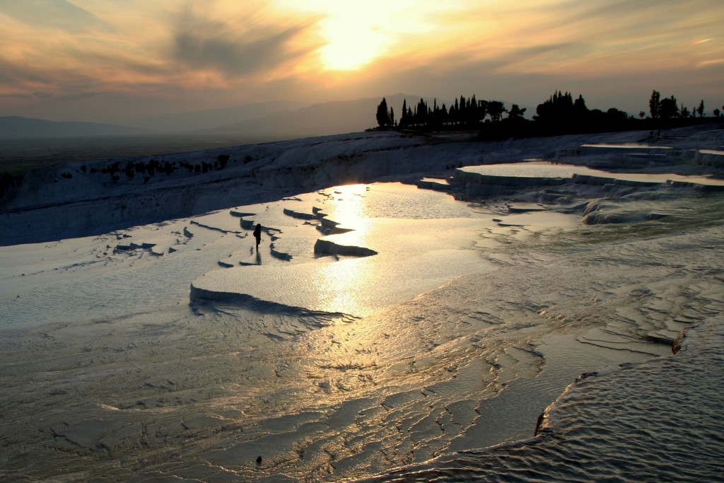 Zdjęcia: Pamukkale, Denizli, Wieczorny pejzaż, TURCJA Zdjęcia: Pamukkale, Denizli, Wieczorny pejzaż, TURCJA