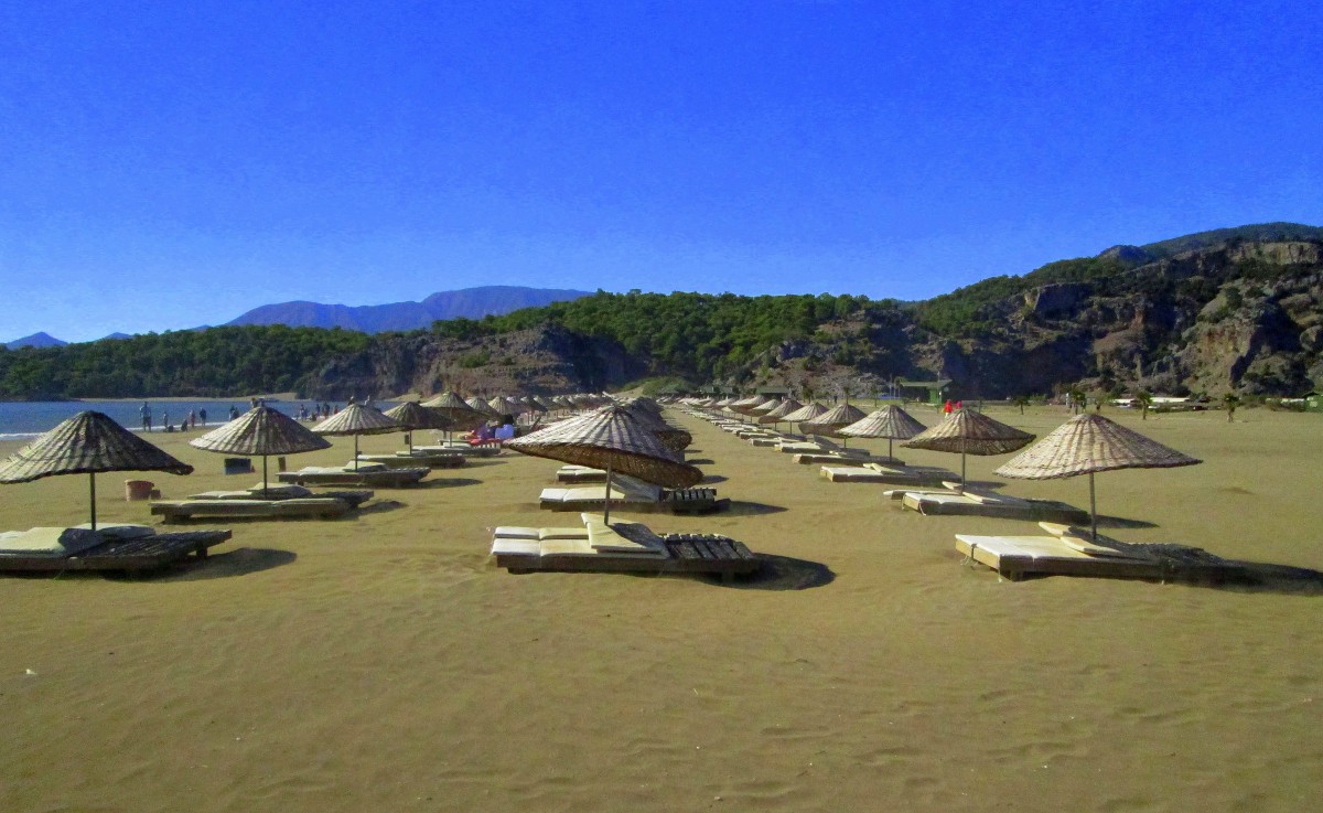 Zdjęcia: Iztuzu, Wybrzeże Egejskie, Plaża Iztuzu, TURCJA Zdjęcia: Iztuzu, Wybrzeże Egejskie, Plaża Iztuzu, TURCJA