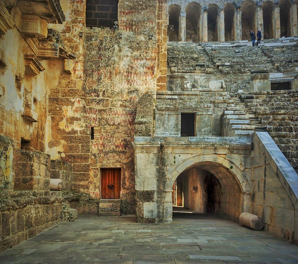 Zdjęcia: Aspendos, Riwiera Turecka, amfiteatr, TURCJA Zdjęcia: Aspendos, Riwiera Turecka, amfiteatr, TURCJA