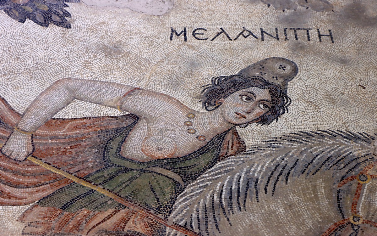 Zdjęcia: Sanliurfa, płd.-wsch. Anatolia, Mozaika w muzeum w Sanliurfie, TURCJA Zdjęcia: Sanliurfa, płd.-wsch. Anatolia, Mozaika w muzeum w Sanliurfie, TURCJA