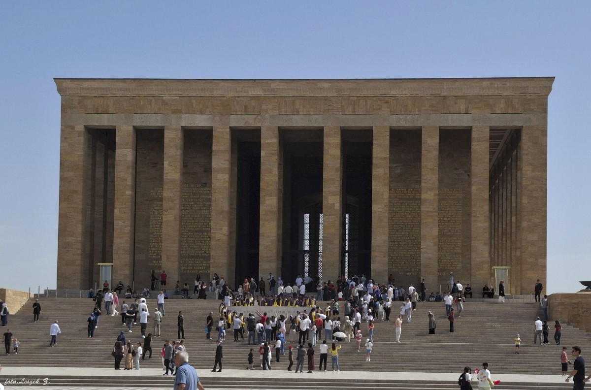 Zdjęcia: Ankara., Ankara., Anitkabir - Mauzoleum Mustafa Kemala Ataturka., TURCJA Zdjęcia: Ankara., Ankara., Anitkabir - Mauzoleum Mustafa Kemala Ataturka., TURCJA