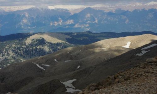 Zdjecie TURCJA / - / Gry Taurus, Tahtali / Widok ze szczytu Tahtali 2365m