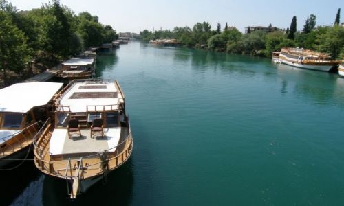 Zdjecie TURCJA / Antalaya / Manavgat / Kolor wody w Manavgacie