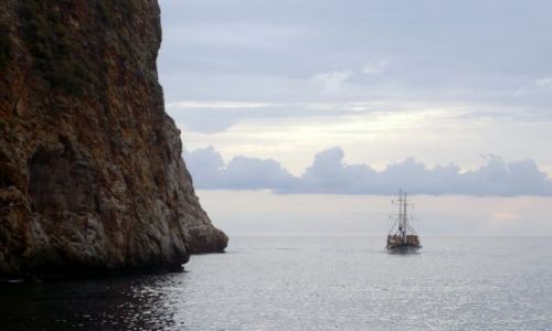 Zdjecie TURCJA / - / Alanya / W stron Kleopatry