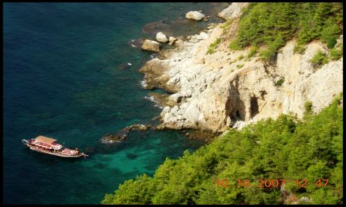 Zdjecie TURCJA / - / Alanya / Jaskinia