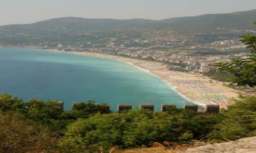 Zdjcie TURCJA / Alanya / Twierdza / Widok na pla Kleopatry