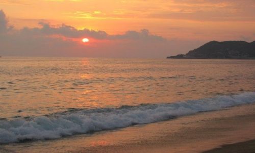 Zdjecie TURCJA / Alanya / Alanya / Zachod sonca