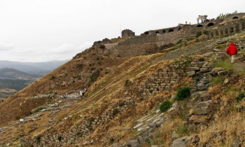 Zdjęcie TURCJA / Bergama / Pergamon / Akropol
