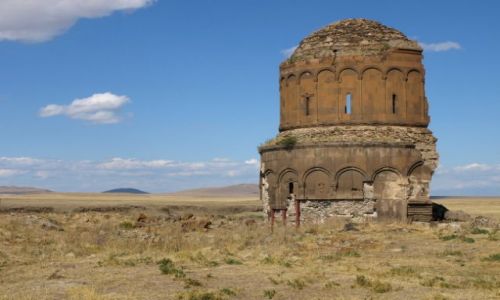 Zdjecie TURCJA / Wschodnia Anatolia. Kurdystan / Ani / Wrd ruin miasta Ani