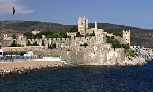 Zdjecie TURCJA / Wybrzee Egejskie. / Bodrum / Zamek witego Piotra.
