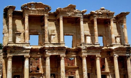 Zdjęcie TURCJA / efes / efes / ruiny zrujnowane