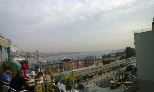 Zdjecie TURCJA / - / Sultanahmed- Stare Miasto / widok na cienin Bosfor-Istambu
