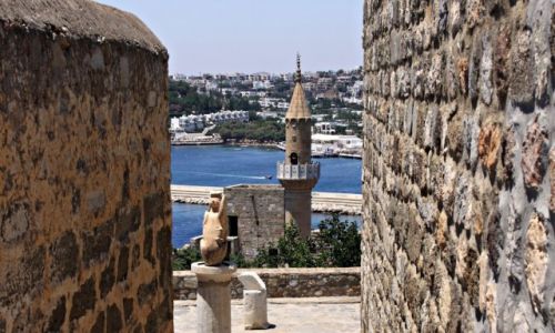 Zdjcie TURCJA / Azja mniejsza. / Bodrum / Widok z Zameku w. Piotra 