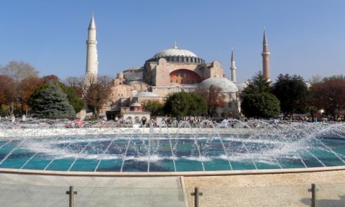 Zdjcie TURCJA / Stambu / Sultanahmet / Hagia Sofia