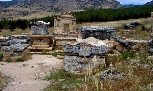 Zdjecie TURCJA / Hierapoils-Nekropolia /  Hierapolis -Nekropolia / ...