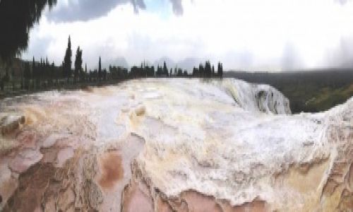 Zdjecie TURCJA / - / Pamukkale / Wapienne tarasy Pamukkale