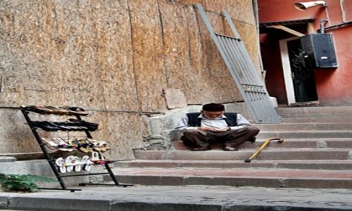 Zdjecie TURCJA / Istambuł / Istambuł / old man