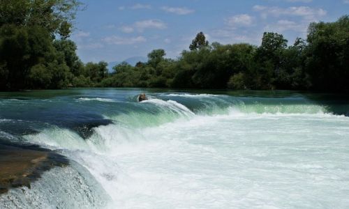 Zdjcie TURCJA / - / Antalya / Wodospady Manavgat