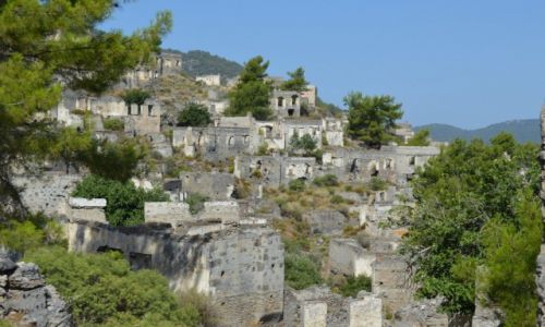 Zdjcie TURCJA / Mugla / Kayakoy / Miasto duchow