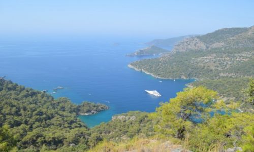 Zdjcie TURCJA / Mugla / Oludeniz / Po drodze z Kayakoy do Oludeniz