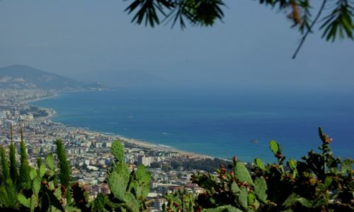 Zdjecie TURCJA / - / Alanya / Widok z gr Taurus na Morze rdziemne