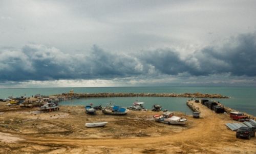 Zdjęcie TURCJA / Riviera Turecka / Avsallar / port rybacki