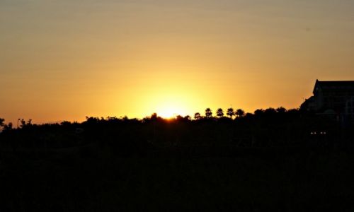 Zdjecie TURCJA / Side / Plaża w Side / Zachód Słońca