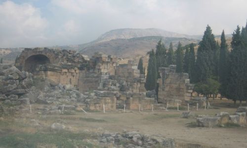 Zdjecie TURCJA / brak / starozytne miasto hieropolis / hieropolis wymare miasto