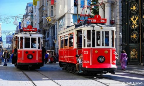 Zdjcie TURCJA / Stambu / ulica Taksim / Wsiadasz ???