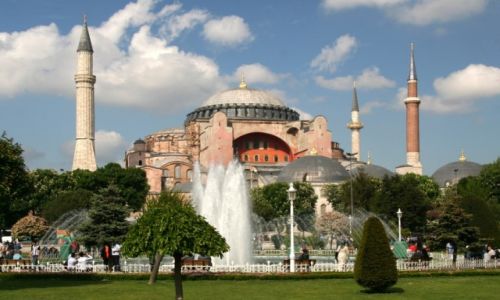 Zdjecie TURCJA / Stambu / Hagia Sophia / Turecka Klasyka