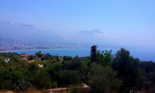 Zdjecie TURCJA / - / Alanya / Widok z zamku Kale