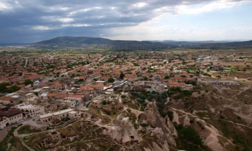 Zdjcie TURCJA / Kapadocja / Uchisar / Uchisar - widok ze szczytu