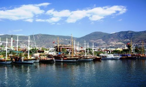 Zdjecie TURCJA / Riwiera Turecka / Alanya / Port w Alanyi