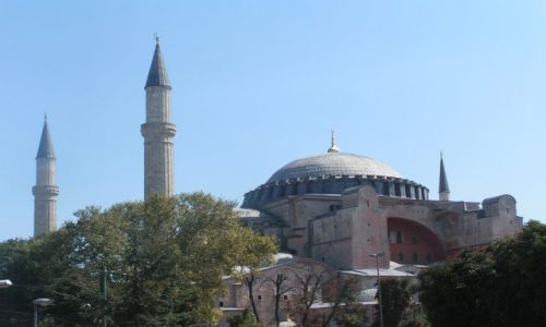 Zdjecie TURCJA / Cienina Bosfor / Stambu / Hagia Sofia