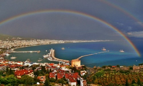 Zdjecie TURCJA / Alanya / Alanya / Po deszczu