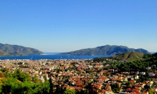 Zdjęcie TURCJA / Wybrzeże Egejskie / Marmaris / Panorama Marmaris