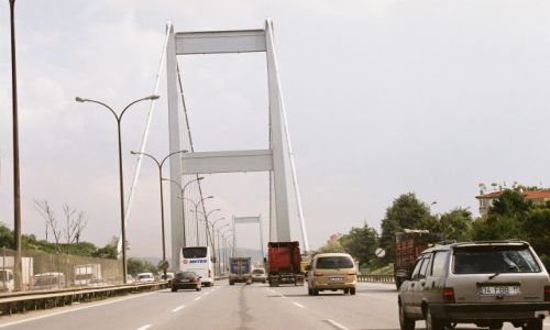 Zdjęcie TURCJA / Polnocny zachod kraju / Cisnina bosfor / Most na Bosforze