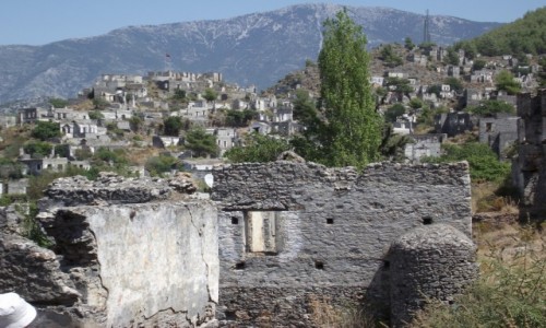 Zdjęcie TURCJA / Bodrum / Kayakoy / Opuszczone greckie miasto w Turcji