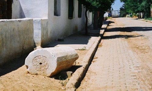 Zdjęcie TURCJA / zachodnia Anatolia / Aydin / rzymska kolumna