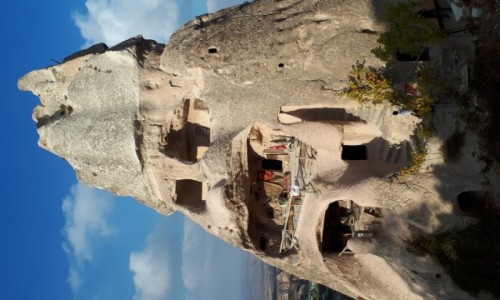 Zdjecie TURCJA / Kapadocja / Uchisar / Twierdza Uchisar