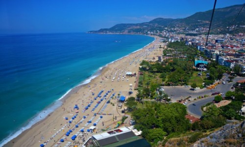 Zdjcie TURCJA / - / Alanya / Plaa Kleopatry
