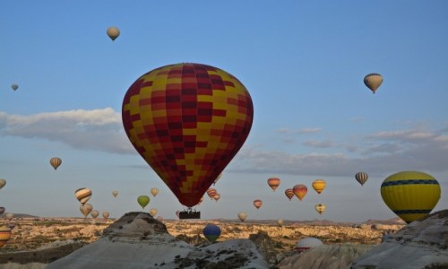 Zdjęcie TURCJA / Kapadocja / Kapadocja / Lot balonem nad Kapadocją...